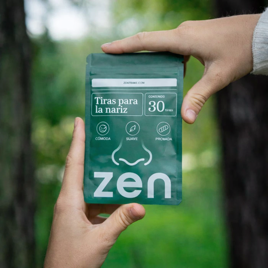 Tiras Nasales Zen (30 uds) | Mejora la Respiración y Descanso Natural