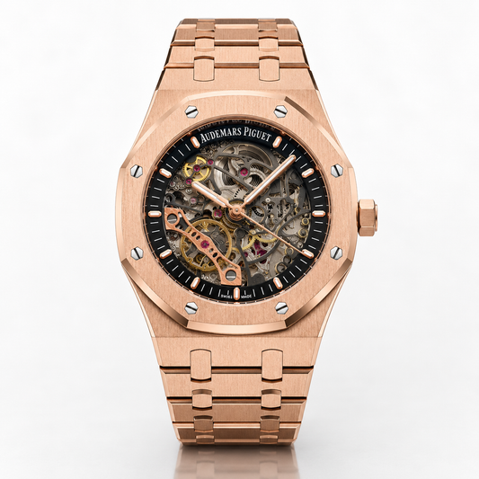 Audemars Piguet Royal Oak Double Balance Wheel Openworked Rose Gold