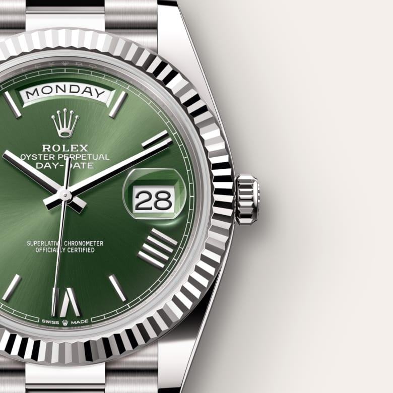 Rolex Oyster Perpetual Automático Day-Date President Green Dial